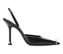 Akilita crystal-embellished pumps - Schwarz