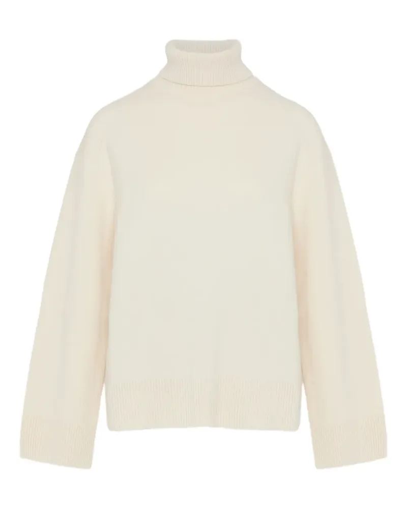 Yves Salomon Pullover mit Rollkragen - Weiß Weiß