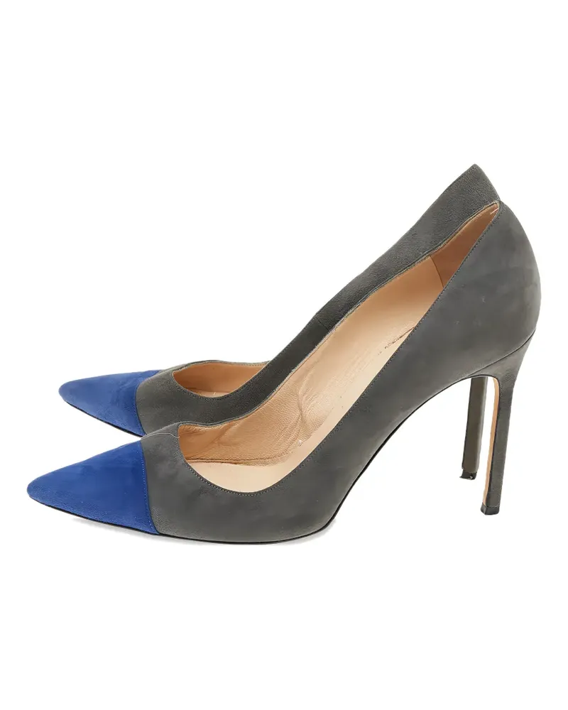 Manolo Blahnik pointed-toe pumps - Grau Grau