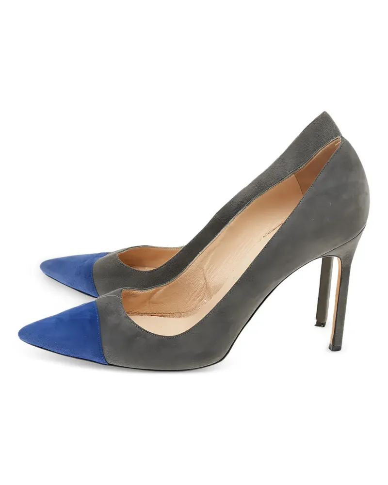 Manolo Blahnik pointed-toe pumps - Grau Grau