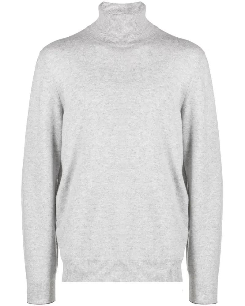 Brunello Cucinelli Kaschmirpullover mit Rollkragen - Grau Grau