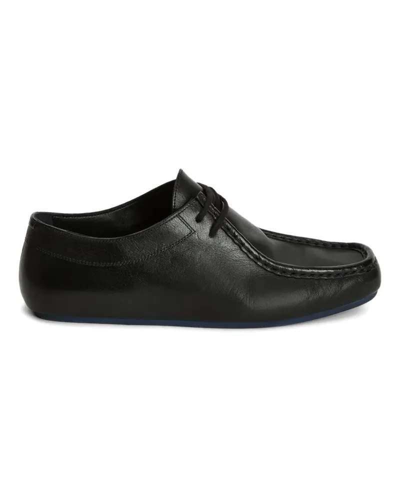 Jil Sander Paspelierte Loafer - Schwarz Schwarz