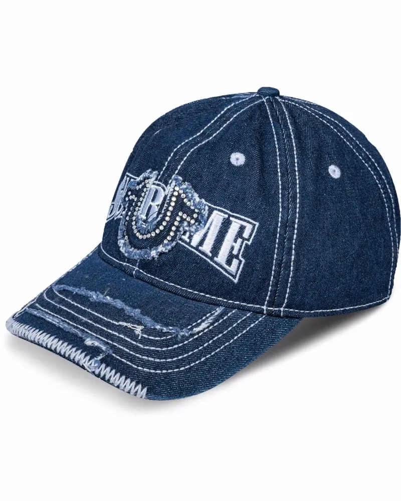 Supreme Being x True Religion Baseballkappe - Blau Blau