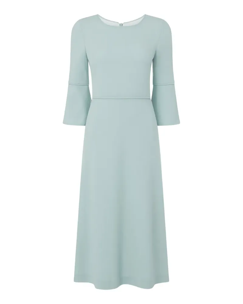 JANE Atelier Riley bell-sleeve midi dress - Blau Blau