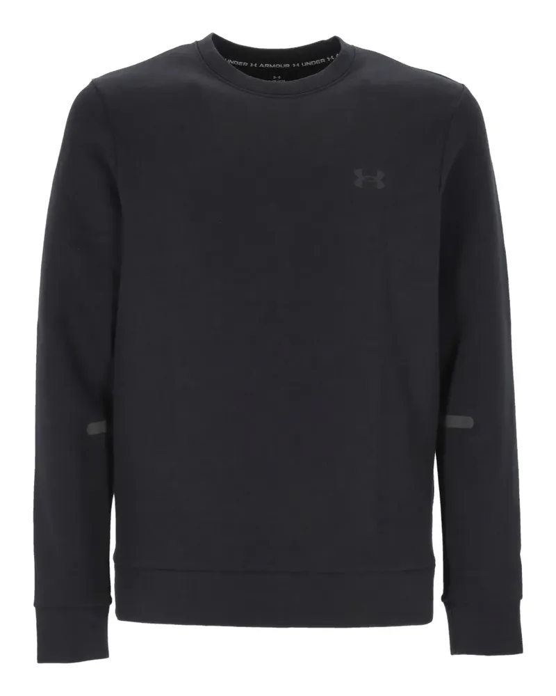 Under Armour logo crew neck sweater - Schwarz Schwarz