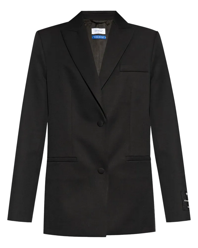 OFF-WHITE Klassisches Sakko - Schwarz Schwarz