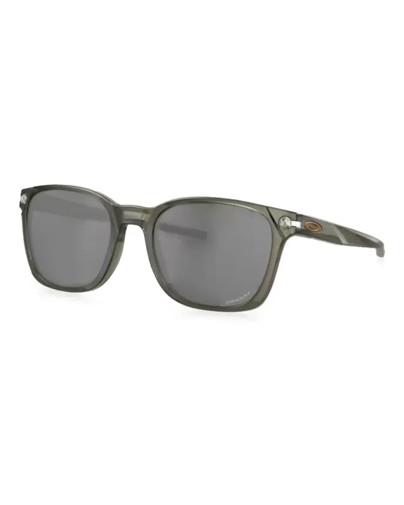 Oakley Eckige Ojector Sonnenbrille - Grau Grau