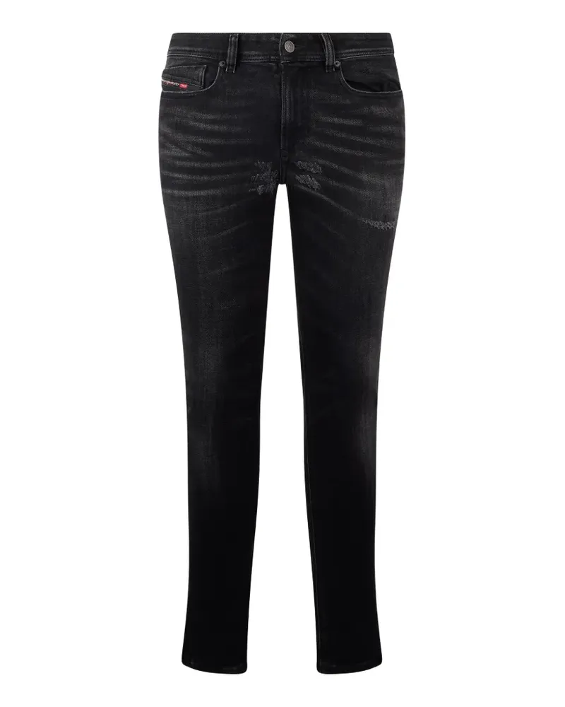 Diesel distressed-finish jeans - Schwarz Schwarz