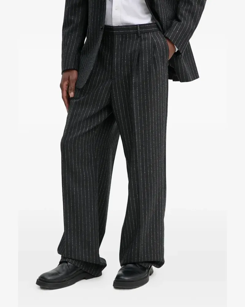 Sunflower pinstriped trousers - Grau Grau