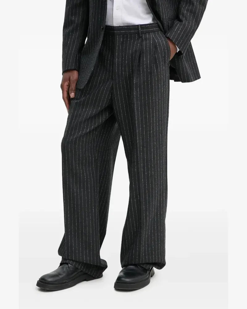 Sunflower pinstriped trousers - Grau Grau