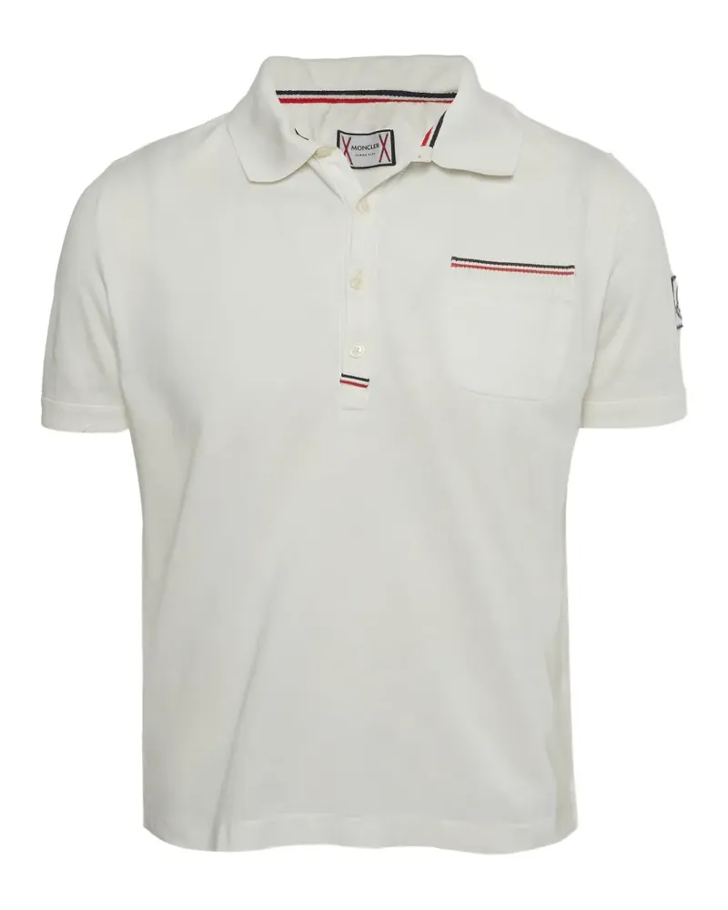 Moncler Klassisches Poloshirt - Nude Nude