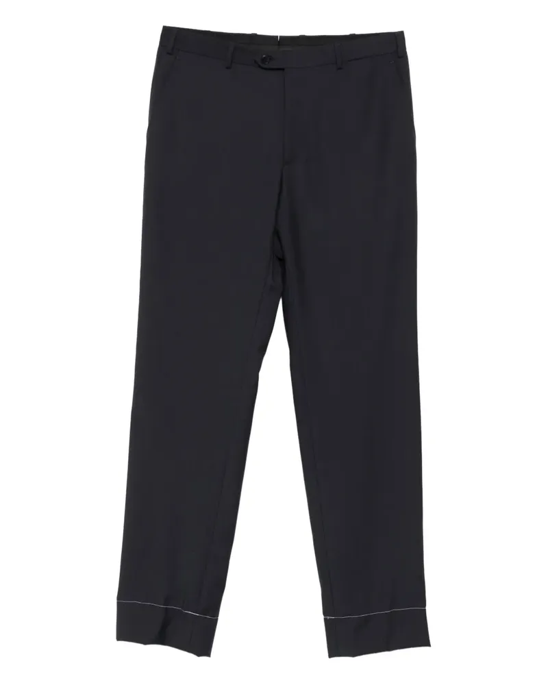 Brioni Hose mit Knopfverschluss - Blau Blau