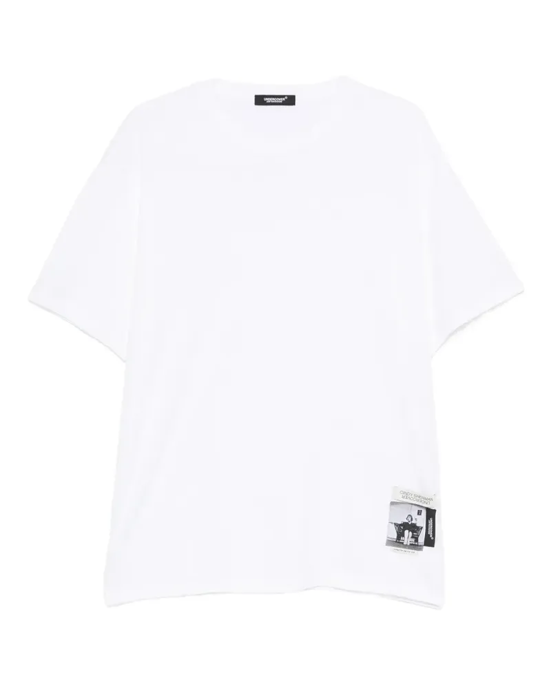 Undercover x Cindy Sherman T-Shirt mit Patch - Weiß Weiß