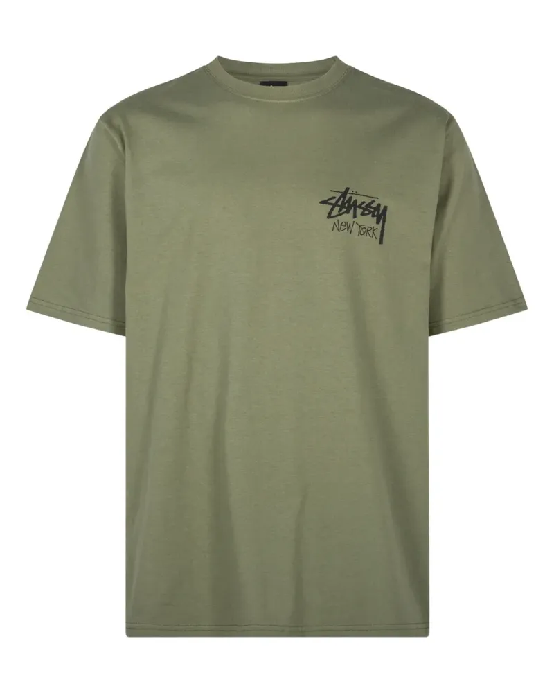 Stüssy Basic T-Shirt - Grün Grün