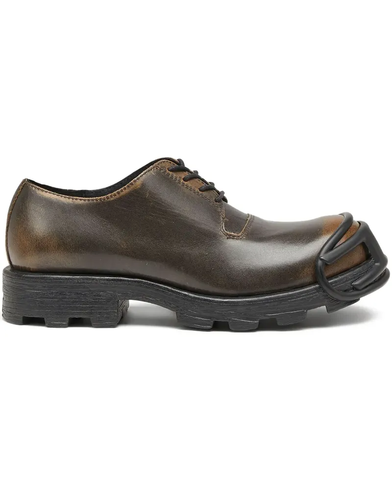 Diesel Derby-Schuhe mit Profilsohle - Braun Braun
