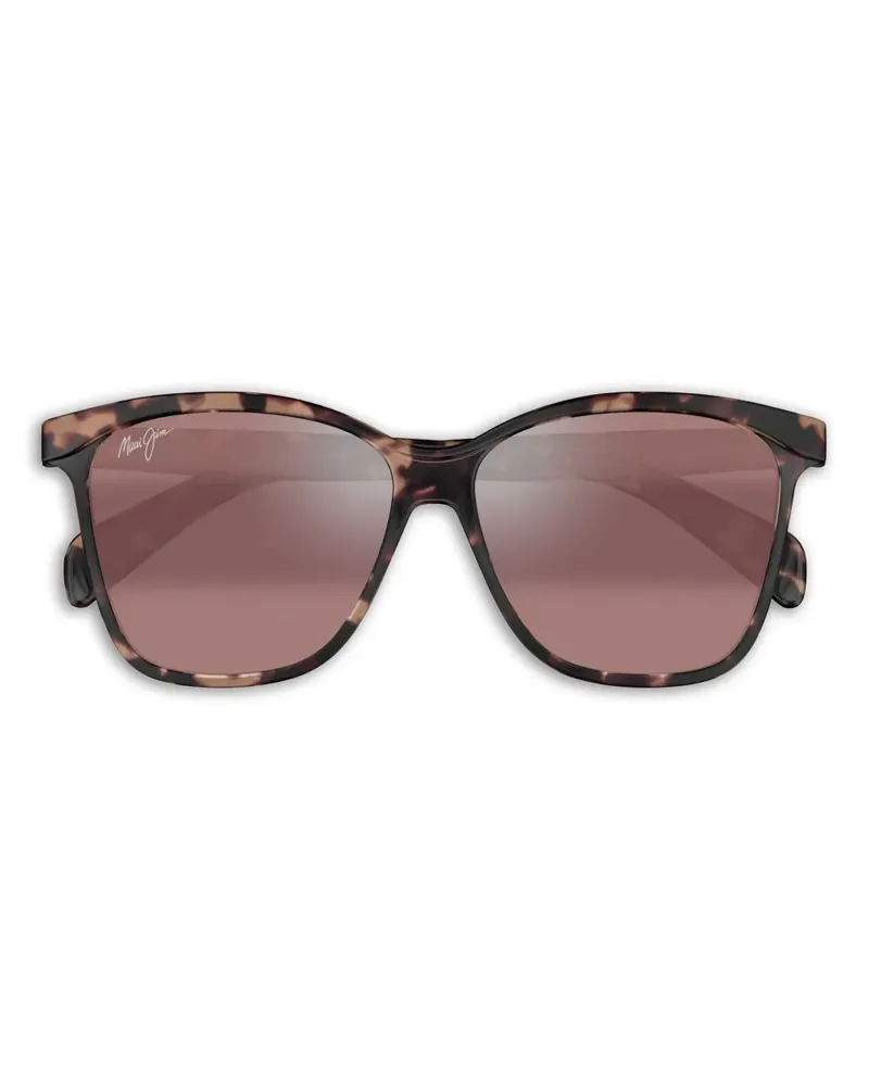 Maui Jim Sonnenbrille in Schildpattoptik - Rot Rot