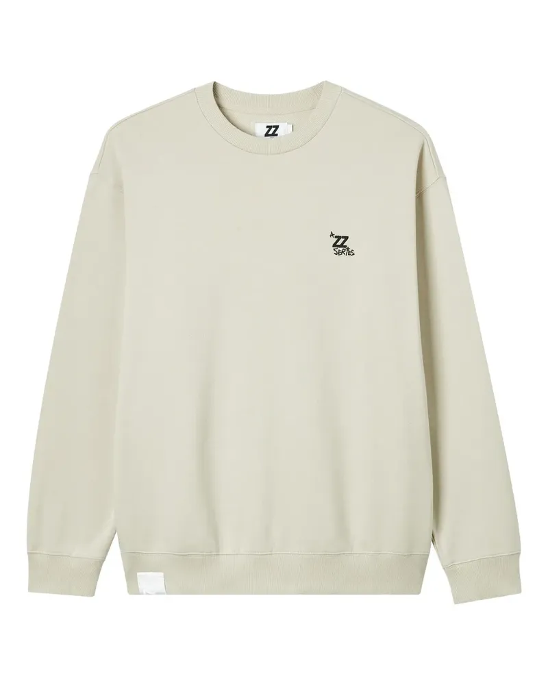Izzue Sweatshirt mit Logo-Stickerei - Nude Nude