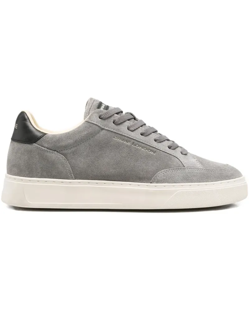 Crime Sneakers aus Wildleder - Grau Grau