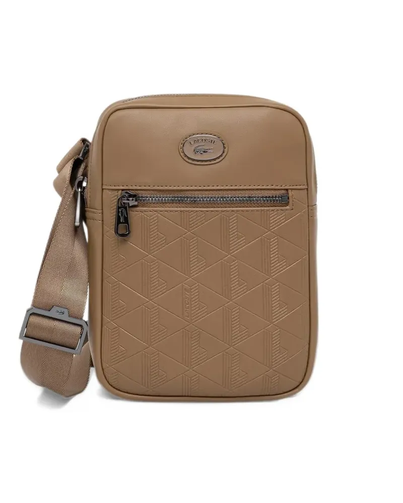 Lacoste monogram satchel - Nude Nude