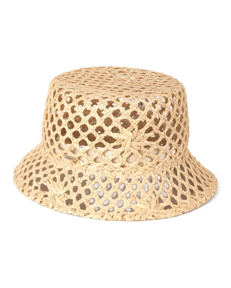 Eugenia Kim Jonah Hut mit Ziernähten - Nude Nude