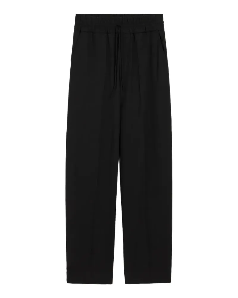 AMI Paris Hose mit elastischem Bund - Schwarz Schwarz