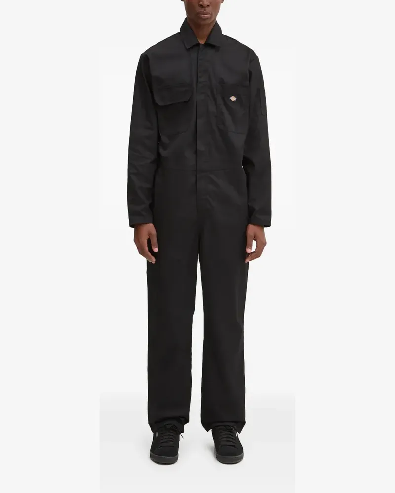 Dickies Jeans-Jumpsuit mit Tasche - Schwarz Schwarz