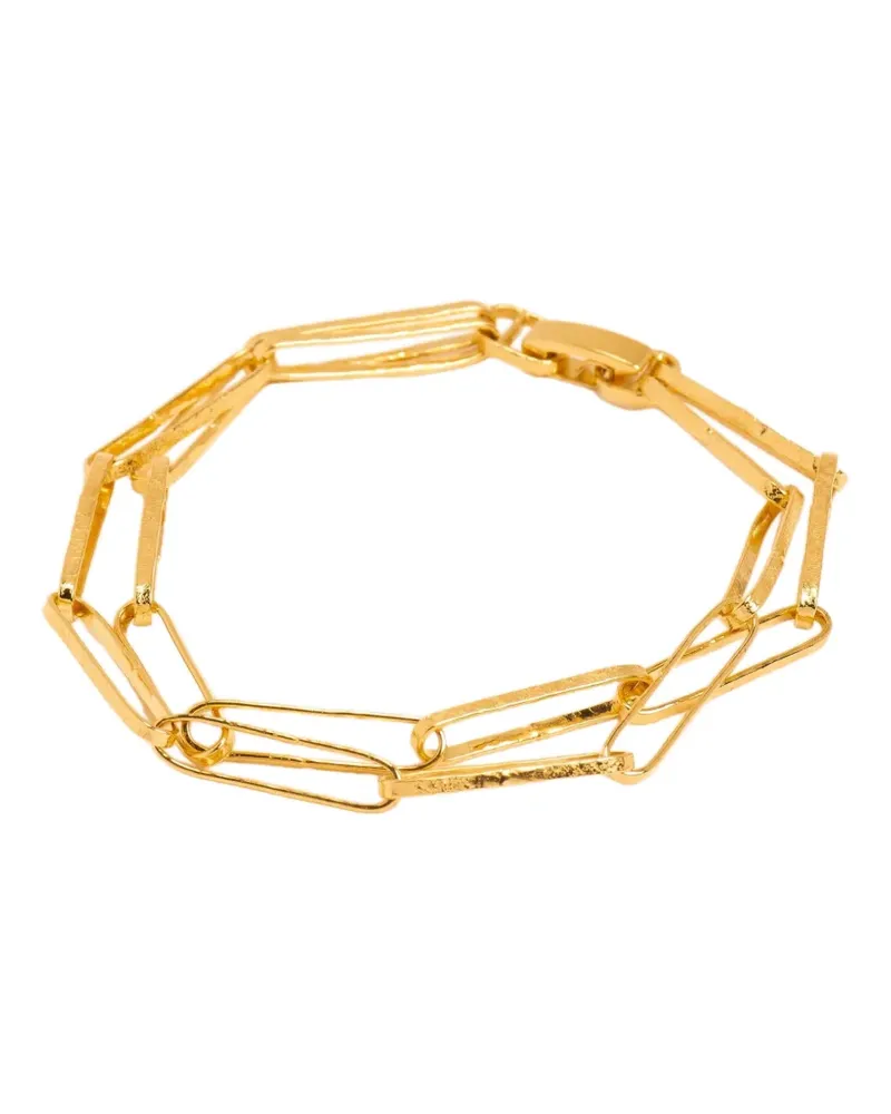 Wouters & Hendrix Gehämmertes Les Eternelles Armband - Gold Gold