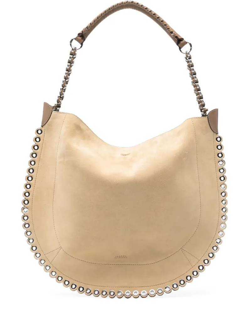 Isabel Marant Oskan Schultertasche - Nude Nude