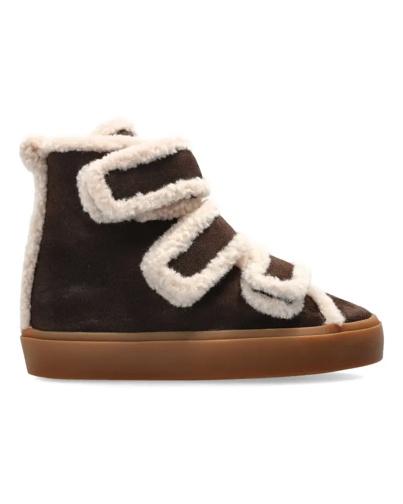 INUIKII High-Top-Sneakers mit Klettverschluss - Braun Braun