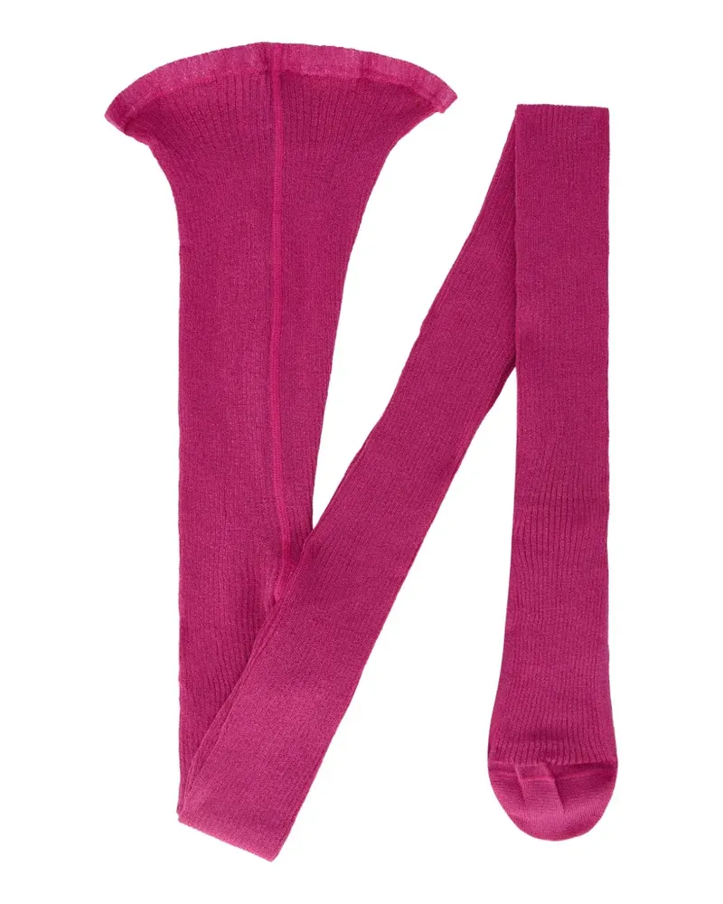 RED Valentino ribbed socks - Rosa Rosa