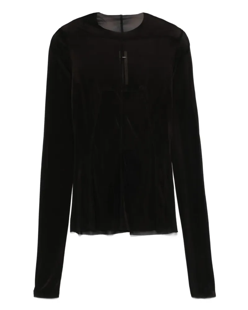Rick Owens Lido Oberteil - Schwarz Schwarz