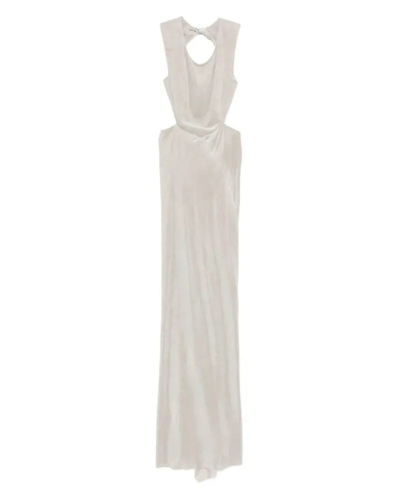 Rick Owens Ärmelloses Maxikleid mit Cut-Out - Nude Nude