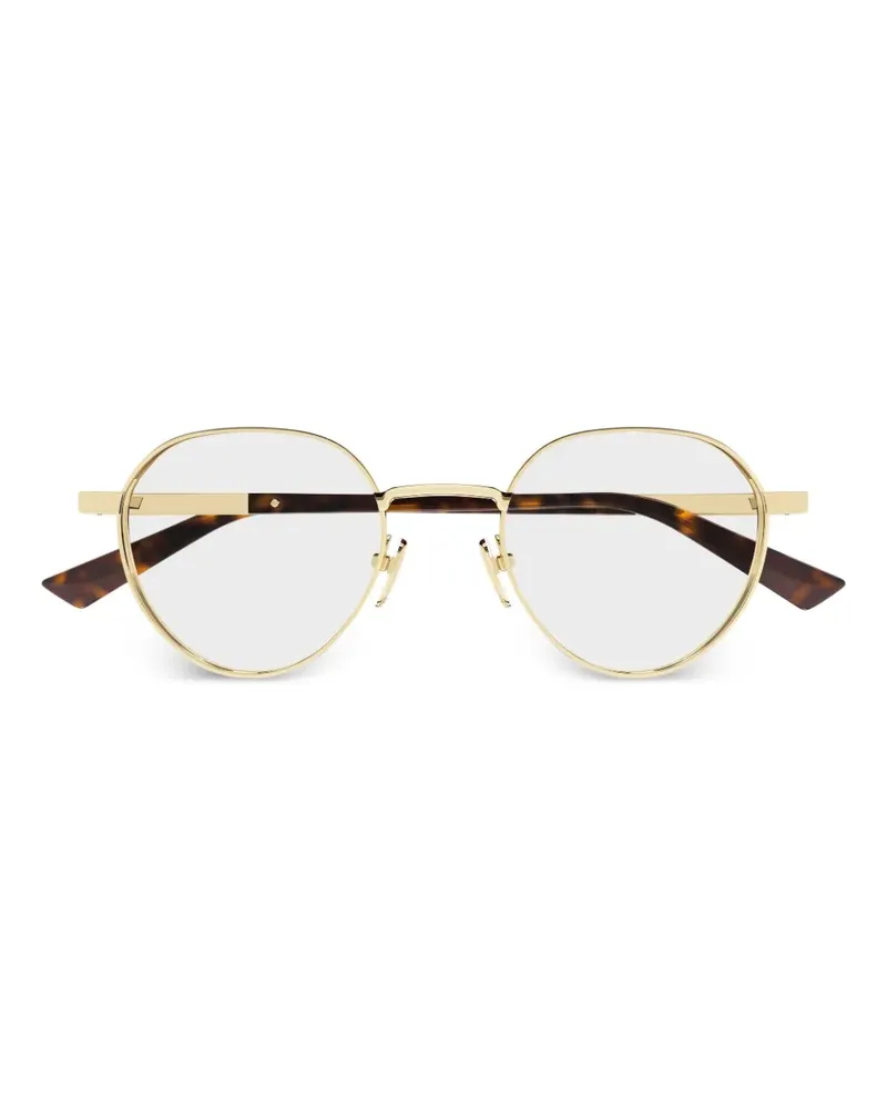 Gucci Brille mit rundem Gestell - Gold Gold