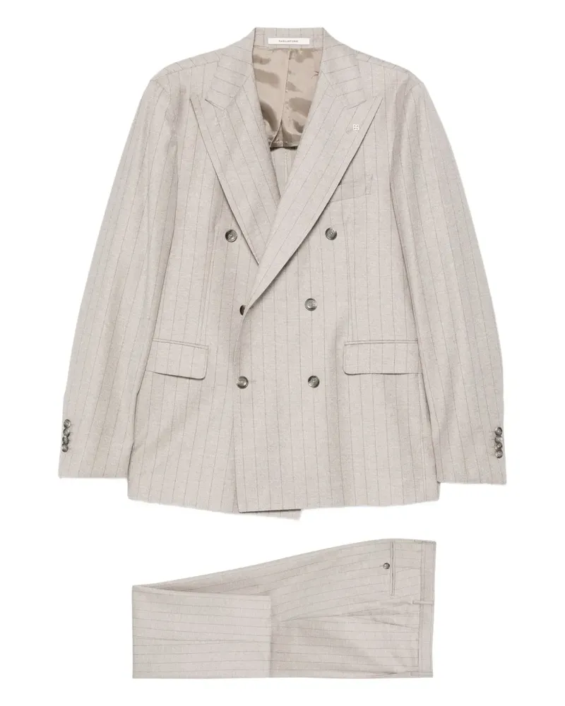 Tagliatore pinstriped blazer - Nude Nude