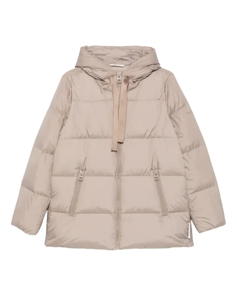 Marc O'Polo quilted hooded jacket - Nude Nude