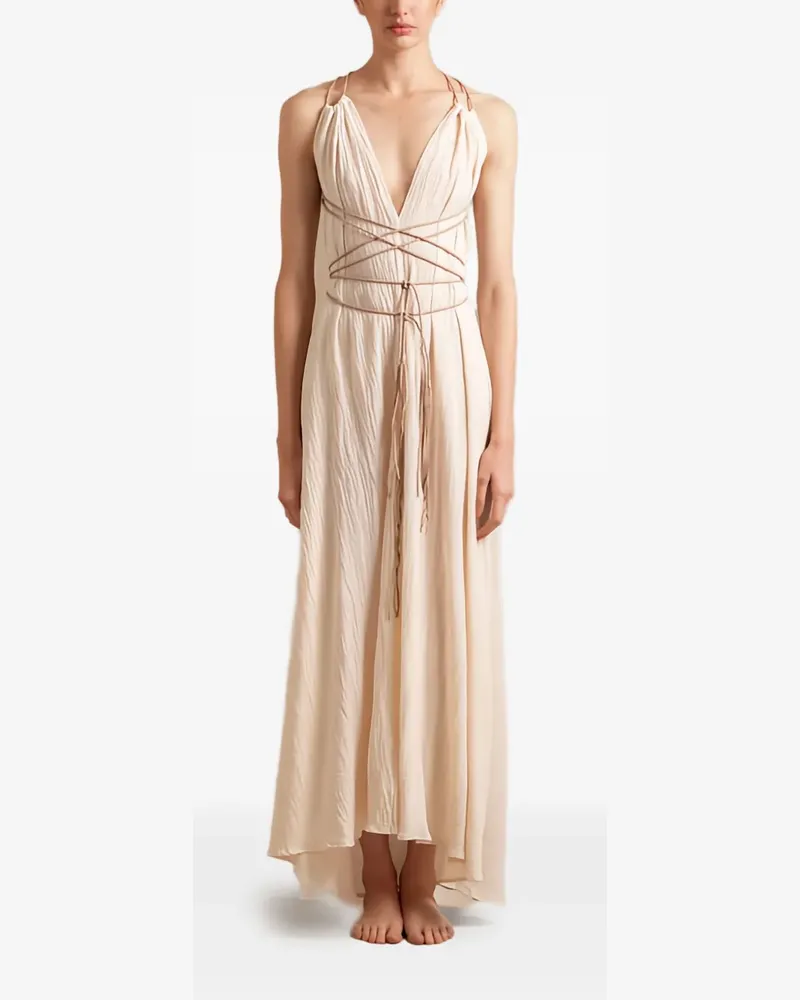 Caravana Mahahual Maxikleid - Nude Nude