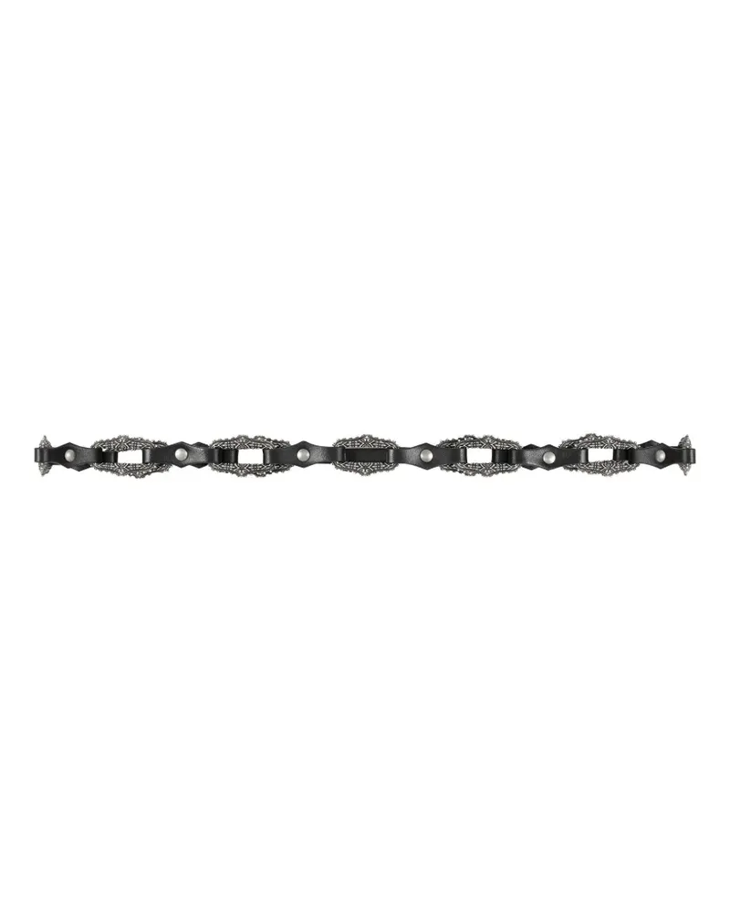 ba&sh Baptiste embellished chain belt - Schwarz Schwarz