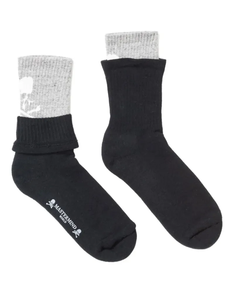 Mastermind World double-layered socks - Schwarz Schwarz