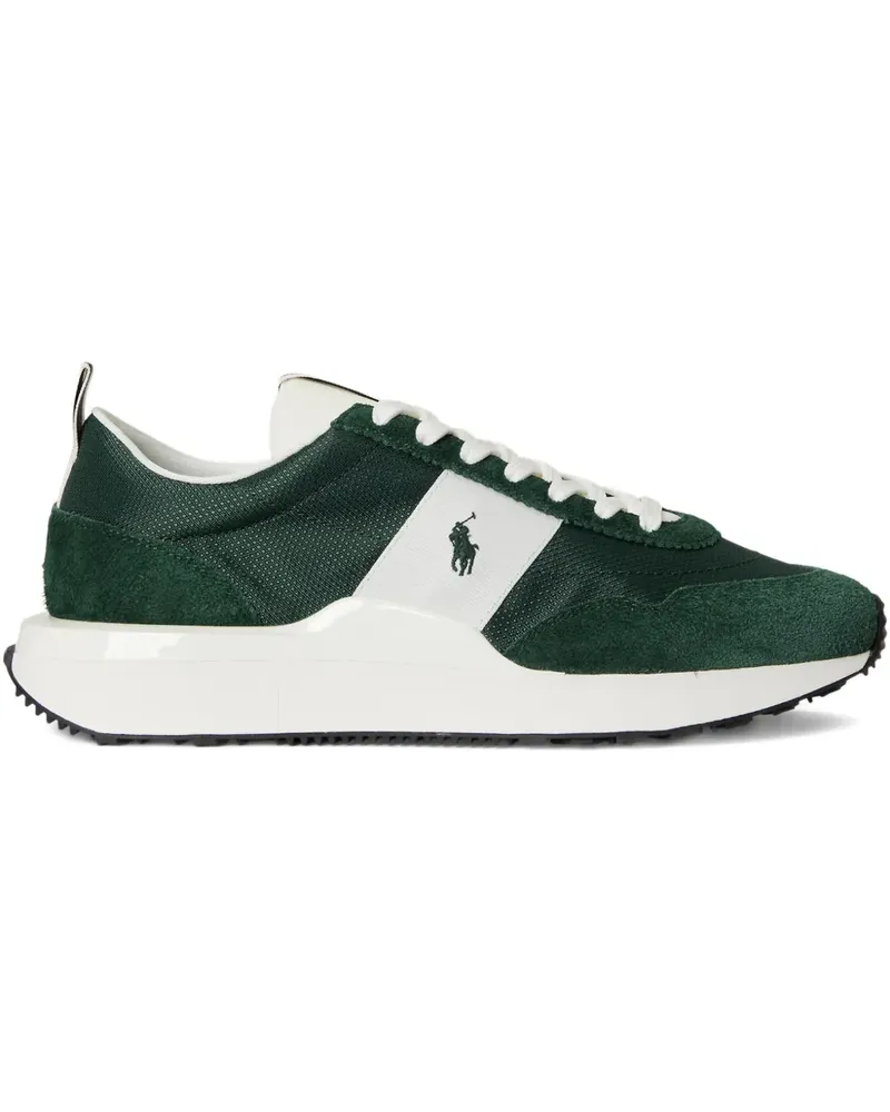Ralph Lauren Train 89 Sneakers mit Logo-Streifen - Grün Grün