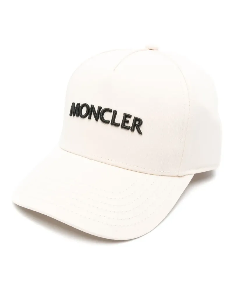 Moncler Baseballkappe mit Logo-Stickerei - Nude Nude