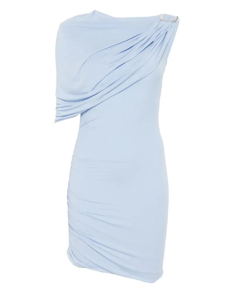 MANURÍ Elise Kleid aus Kaschmirgemisch - Blau Blau