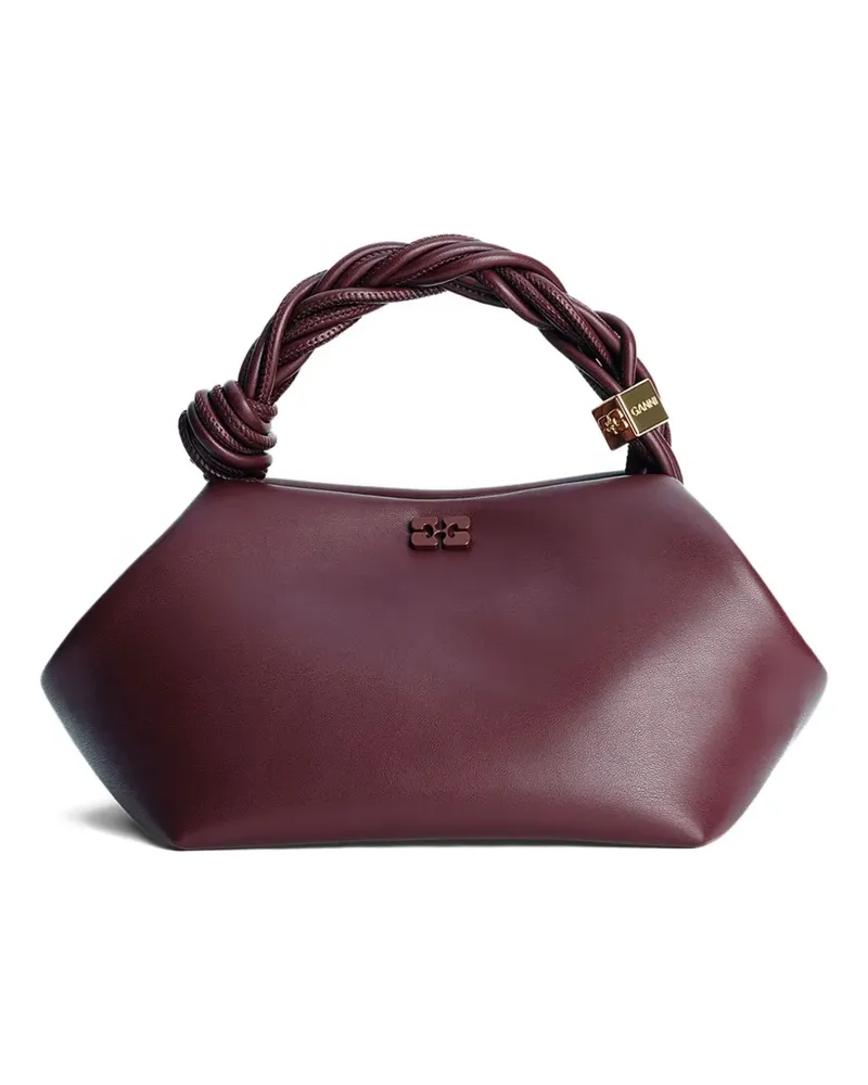 Ganni Kleine Bou Schultertasche - Rot Rot