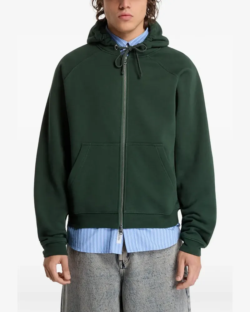 Dime Spinal logo-print hoodie - Grün Grün