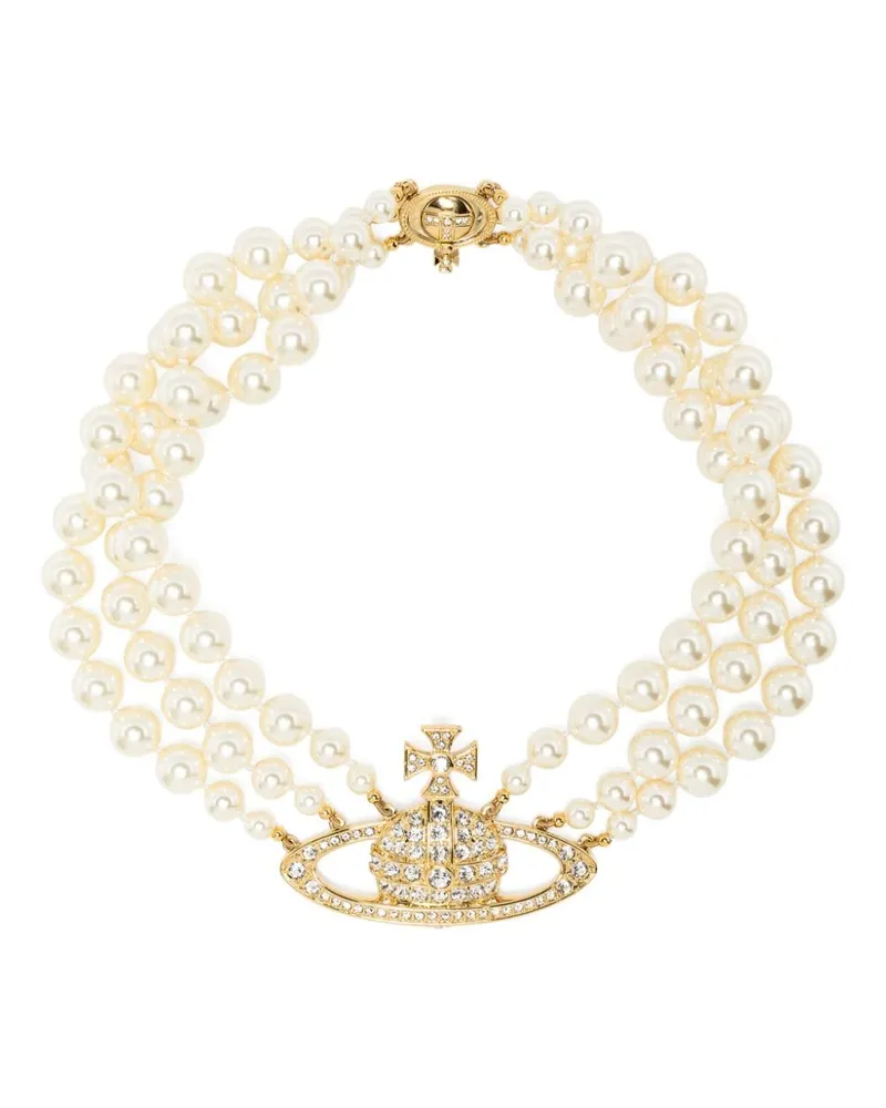 Vivienne Westwood Bas Linderung Choker - Nude Nude