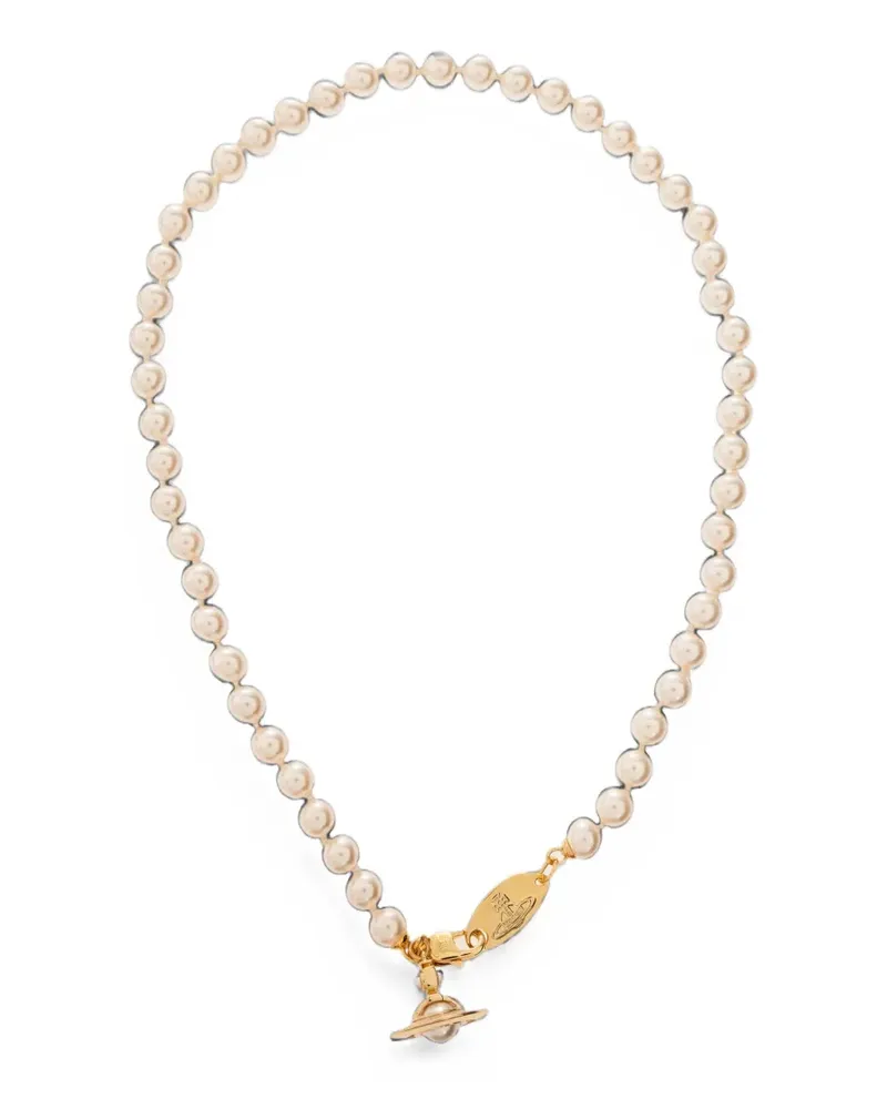 Vivienne Westwood Simonetta Orb necklace - Nude Nude