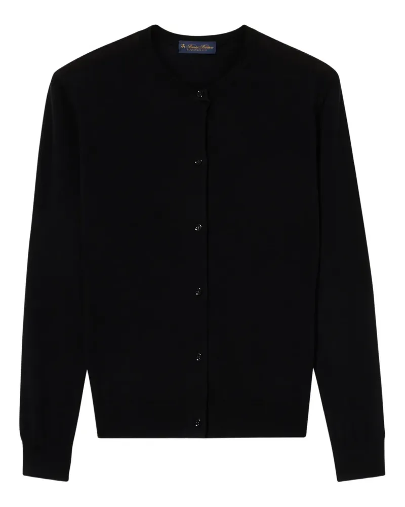 Brooks Brothers Klassischer Cardigan - Schwarz Schwarz