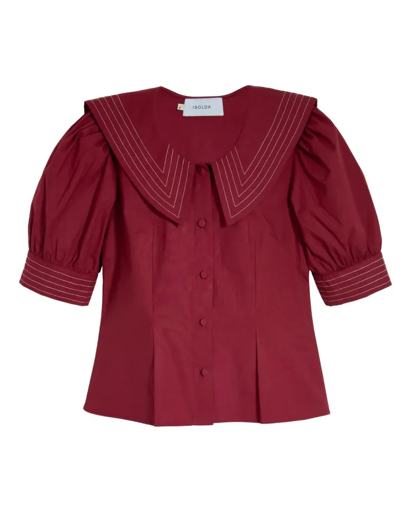 ISOLDA Guará Bluse - Rot Rot