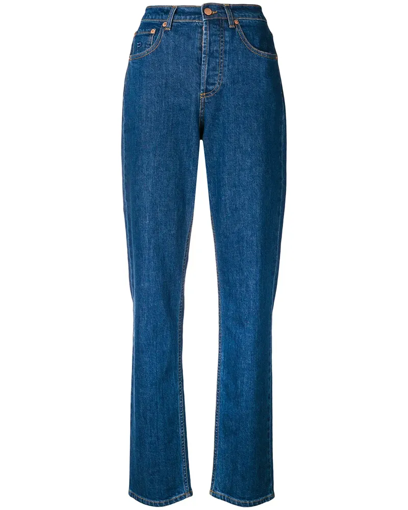 Philosophy Di Lorenzo Serafini Jeans mit hohem Bund - Blau Blau