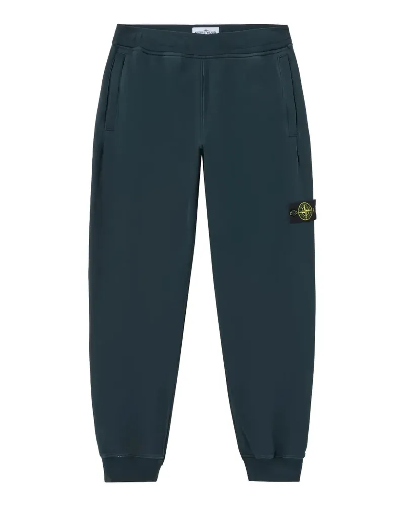 Stone Island logo-patch track pants - Grün Grün