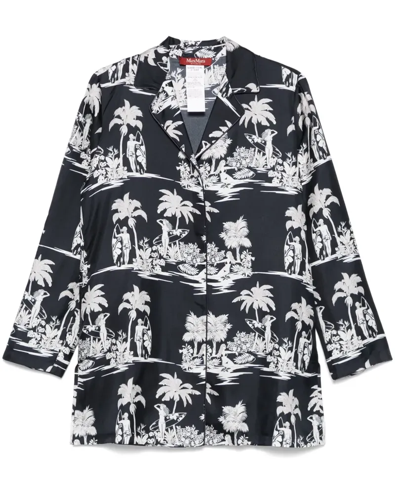 Max Mara Dionigi Hemd - Blau Blau
